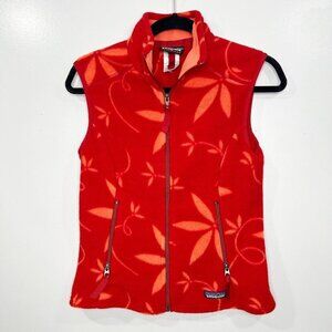 Patagonia Synchilla Fleece Vest Full Zip Pockets Size Small A5